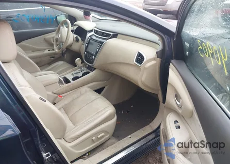 2015 Nissan Murano Sl from USA, damaged, VIN 5N1AZ2MH0FN208697